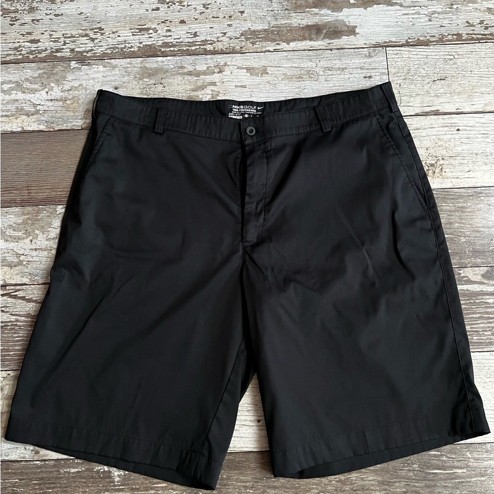 Nike Black Dri fit Golf Shorts Casual Comfort